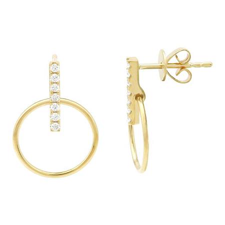 14k Yellow Gold Earrings