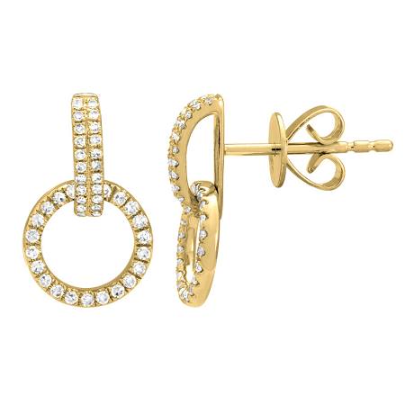 14k Yellow Gold Earrings
